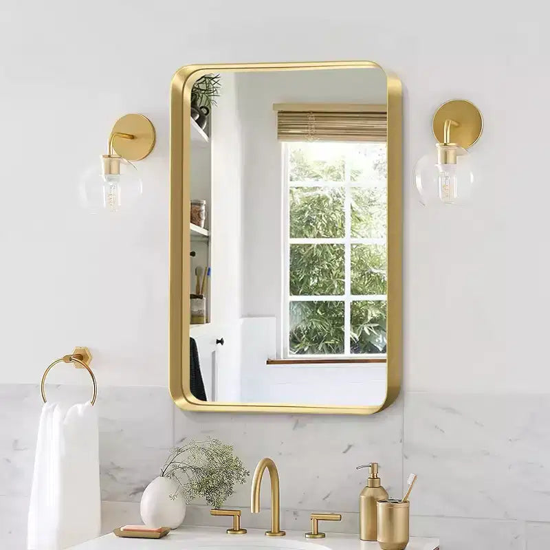 PexFix Aluminum Fine Edge Wall Mirror Deep Mirror