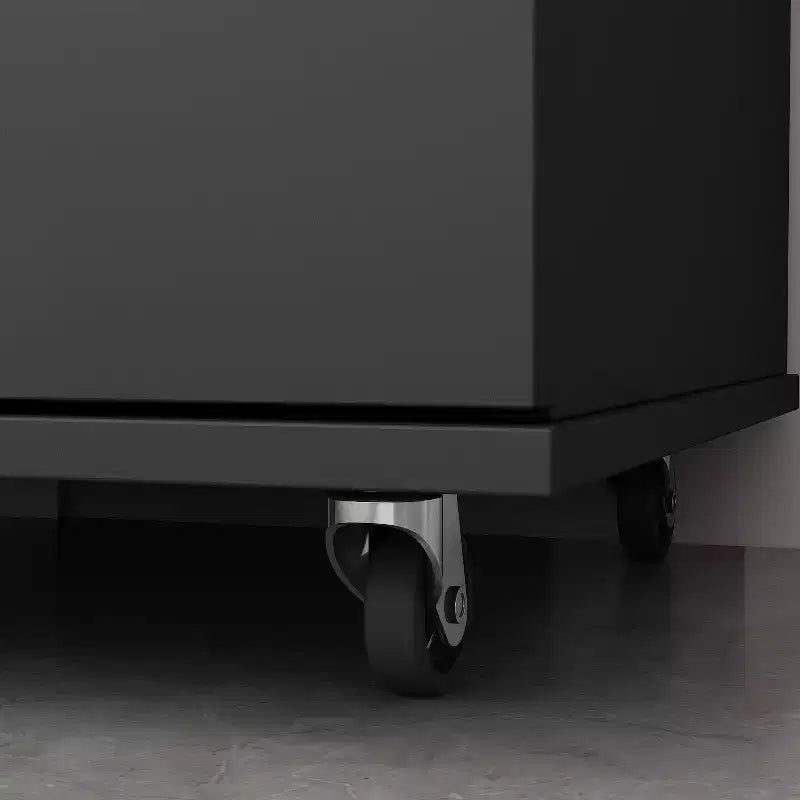 Meuble à chaussures vertical à double porte avec 8 étagères, Armoire de rangement