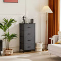 Wood Top Metal Dresser: 7 Drawers