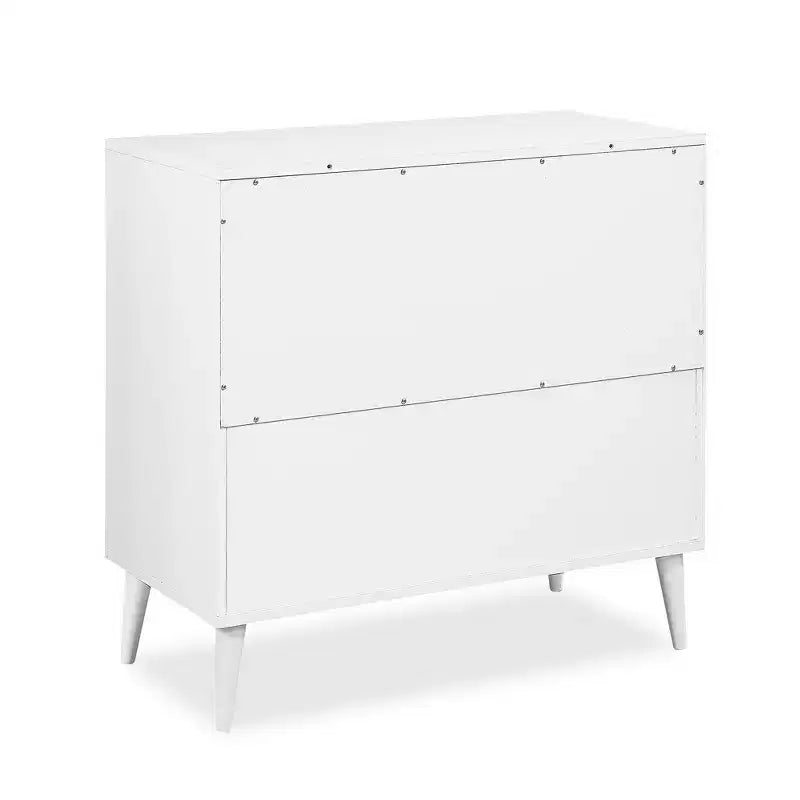 Commode de rangement à 3 tiroirs Mid-Century Modern