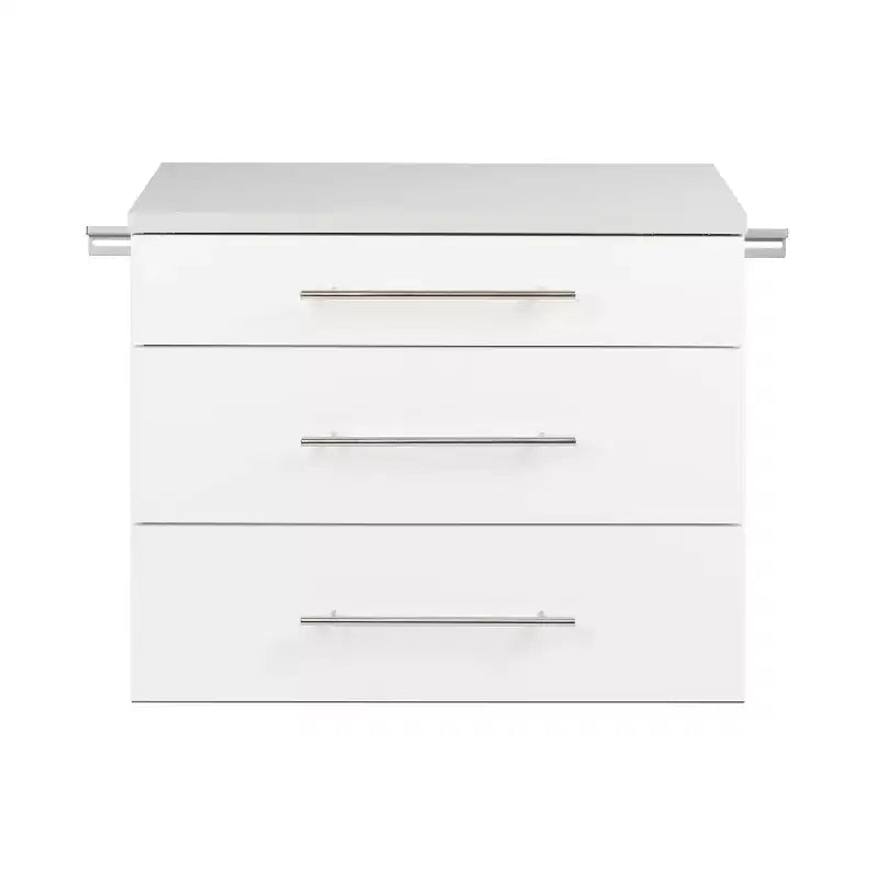 Meuble de rangement bas à 3 tiroirs Hangups - Prepac