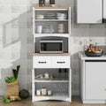 Garde-manger haut de 70 po, armoire de rangement avec comptoir - 23,62 long x 15,75 larg. x 66,9 haut.