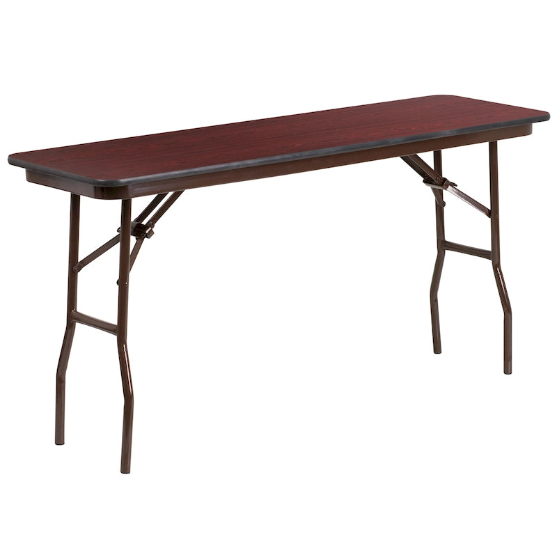 Table de formation pliante rectangulaire en stratifié haute pression de 152 cm - 152 P x 46 L x 76 H