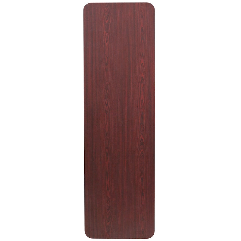Table de formation pliante rectangulaire en stratifié haute pression de 152 cm - 152 P x 46 L x 76 H