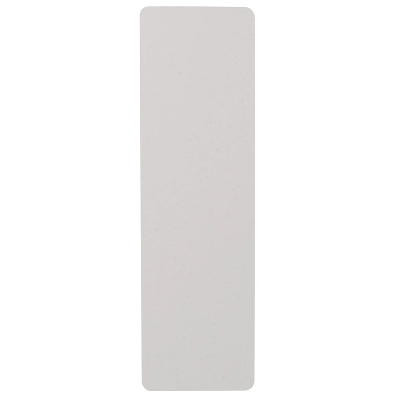 Table de formation pliante rectangulaire en plastique blanc granit 18W x 60L