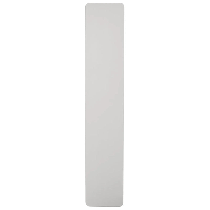 Table pliante d'intérieur/extérieur en plastique blanc 18D x 96L