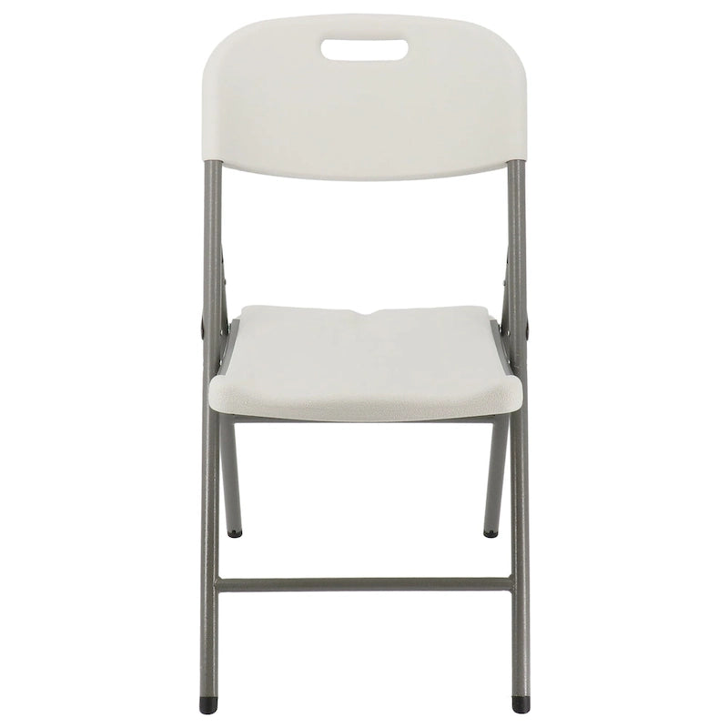 Ensemble de 4 chaises pliantes intérieures et extérieures