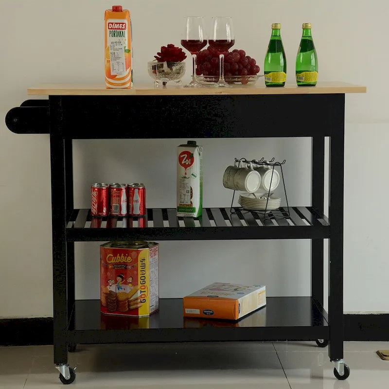 40 îlots de cuisine mobiles et dessertes de cuisine, avec deux roues verrouillables