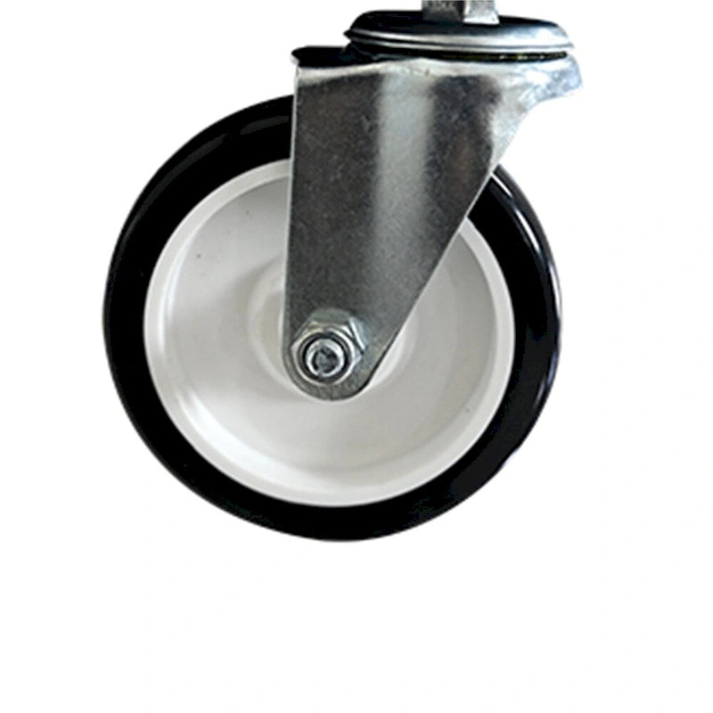 Chariot de cuisine mobile en plastique épaissi à 3 couches avec cadre métallique