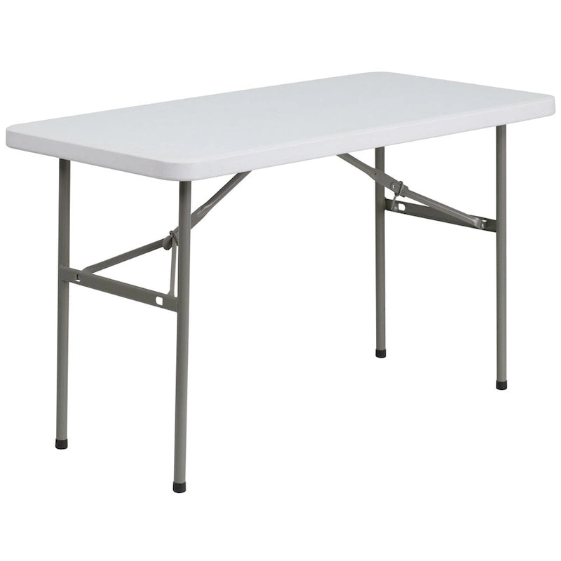 Table pliante en plastique de 4 pieds – Table pliante pour banquet/événement
