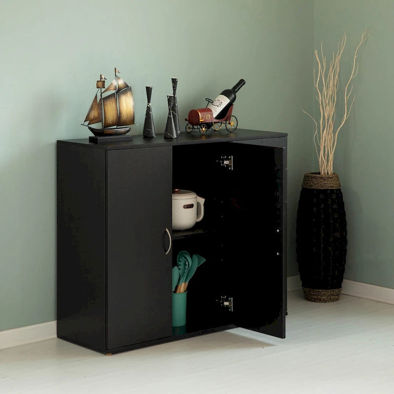 33 Meuble Buffet Vaisselier avec Rangement, Plateau Spacieux, Grands Tiroirs et Étagère Ajustable - Organiseur et Rangement de Cuisine